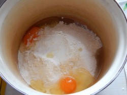 Торт с джемом - шаг 3 Торт с джемом - шаг 3