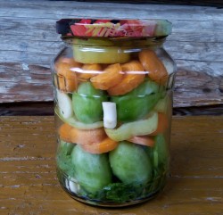 Консервирование зеленых помидоров на зиму - шаг 5 Консервирование зеленых помидоров на зиму - шаг 5