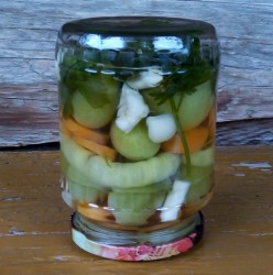 Консервирование зеленых помидоров на зиму - шаг 8 Консервирование зеленых помидоров на зиму - шаг 8