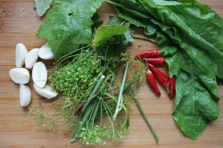 Соленые зеленые помидоры на зиму в банках - шаг 5