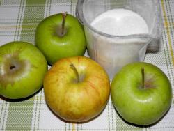 Желе из яблок без желатина - шаг 1