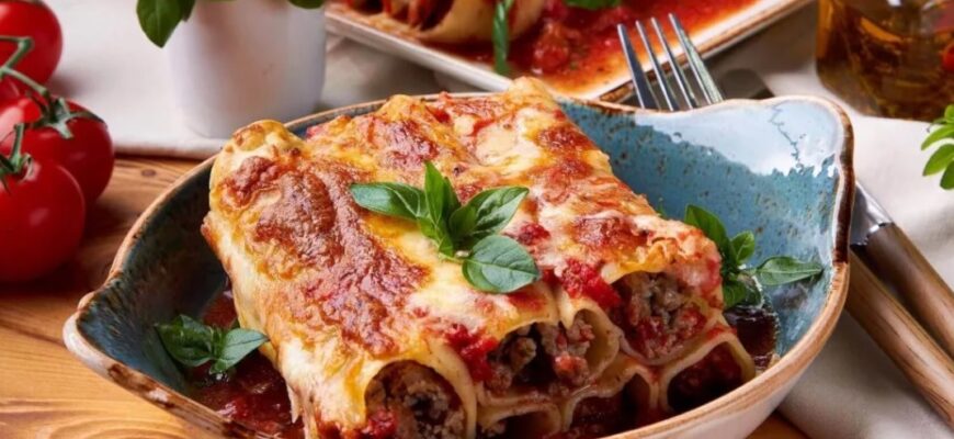 Как сделать каннелони дома?