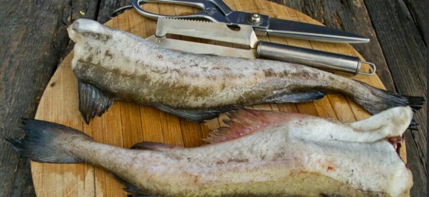 Как почистить минтай?