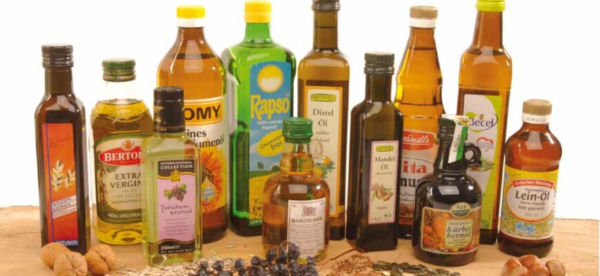 Какое бывает растительное масло