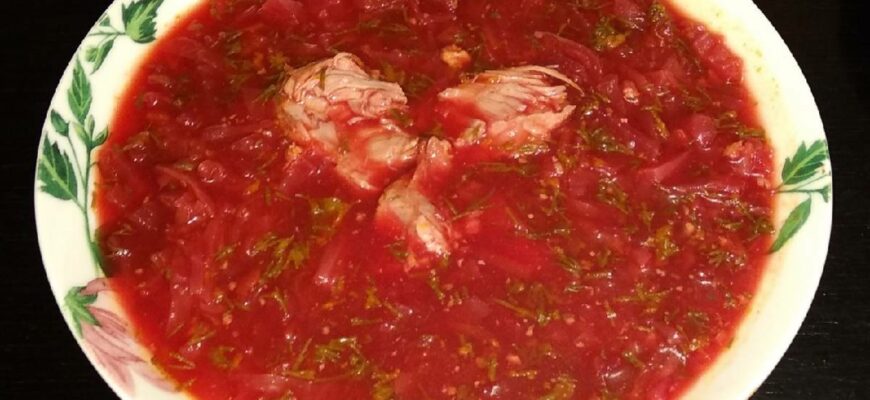 Как варить борщ без картошки?