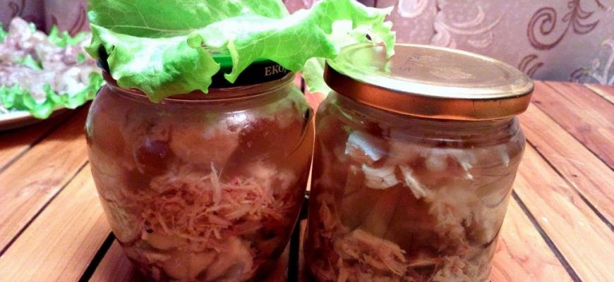 Холодец на зиму