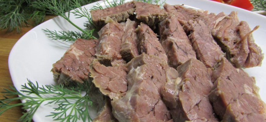Сколько варить говядину для салата