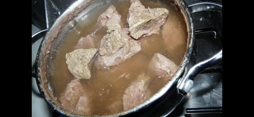 На сколько уваривается говядина при варке?