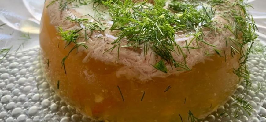 Как варить диетический холодец