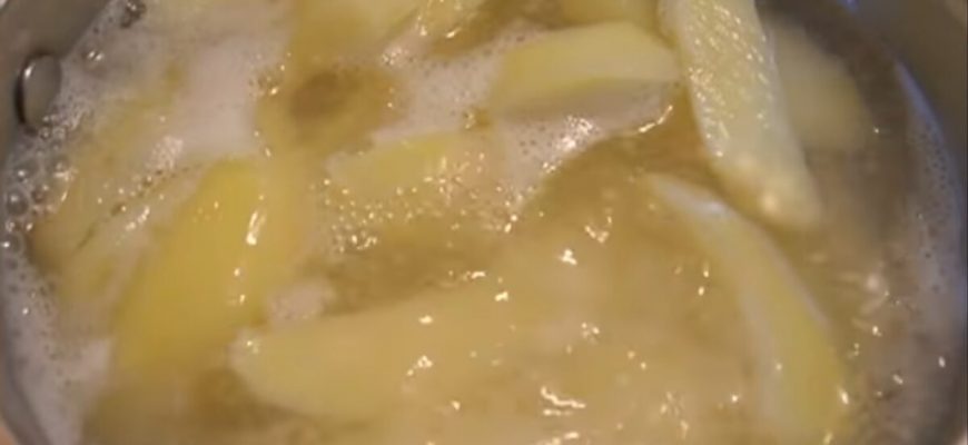 Можно ли есть картошку, если она пенится