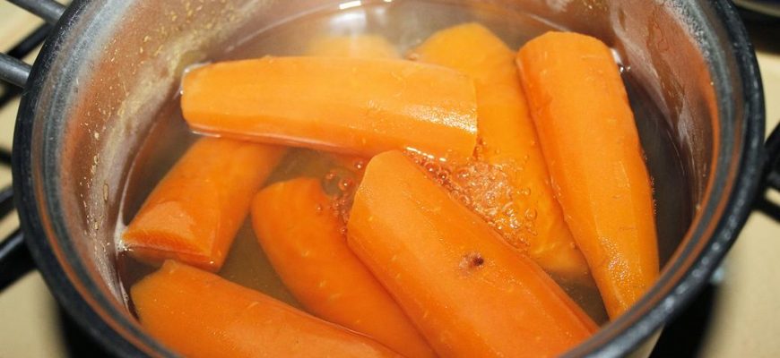 Как и сколько варить морковь