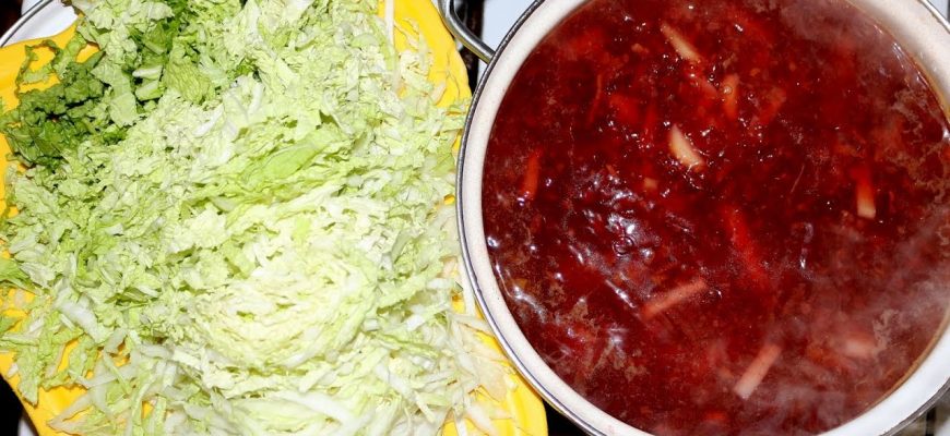 Сколько капусты нужно в борщ?