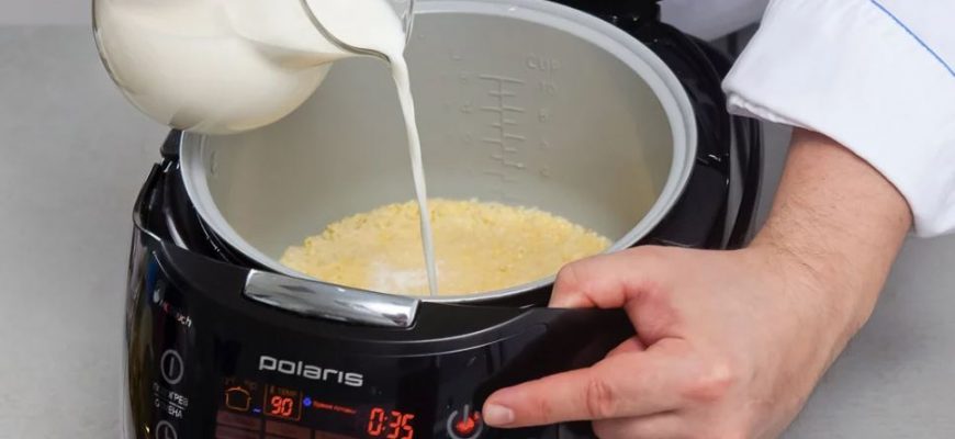 Можно ли варить молочную кашу в мультиварке?