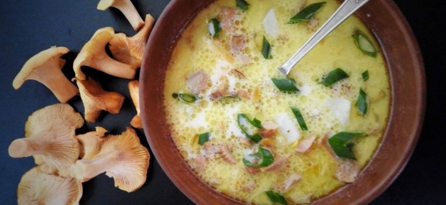 Варят ли из лисичек супы?