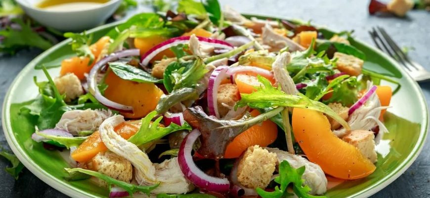 Самые быстрые популярные салаты