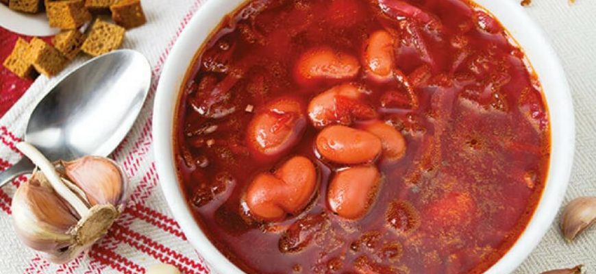 Когда класть фасоль в суп и борщ?