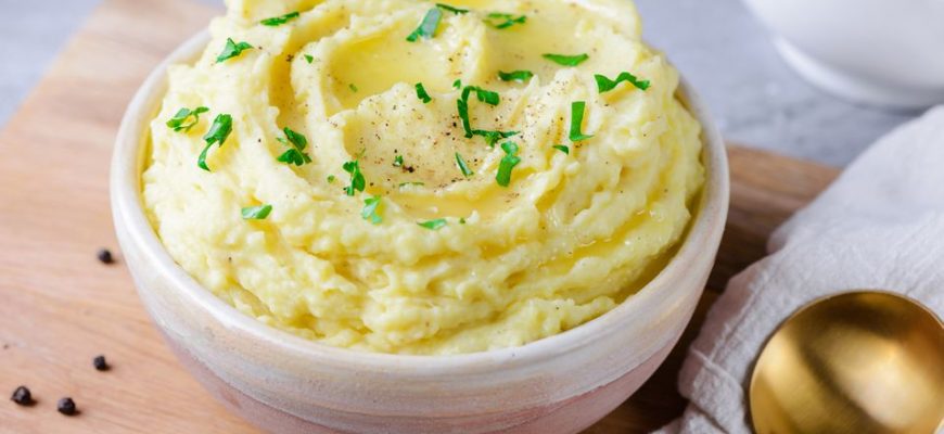 Если пересолил картофельное пюре